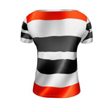 Arapaho Waving Flag - Ladies Scoop Neck T-Shirt