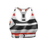 Arapaho Waving Flag - Designer Sports Bra