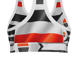 Arapaho Waving Flag - Designer Sports Bra
