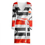 Arapaho Waving Flag - Designer Wrap Dress