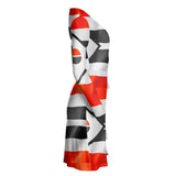 Arapaho Waving Flag - Designer Wrap Dress