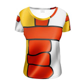 Nunavut Inuit Waving Flag - Ladies Scoop Neck T-Shirt