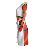 Nunavut Inuit Waving Flag - Designer Wrap Dress