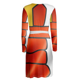 Nunavut Inuit Waving Flag - Designer Wrap Dress