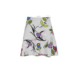 Maritime Floral - Flared Skirt