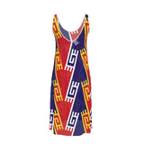 Comanche War Horse - Sleeveless Midge Dress