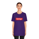 Savage - Unisex Jersey Short Sleeve Tee