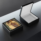Konnorónhkwa Sweethearts - Indigenous Art Nouveau Jewelry Box
