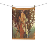 Indigenous Goddess Gang - Woven Lives - Art Nouveau Tea & Kitchen Towel