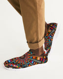 Sacred Baskets - Indigenous Street-wear Men's Slip-On Flyknit Shoe