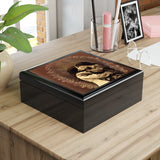 Qunukamken Sweethearts - Indigenous Art Nouveau Jewelry Box