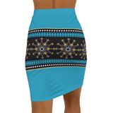 Starburst - Turquois - Women's Mini Skirt