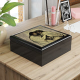 Chiholloli Sweethearts - Indigenous Art Nouveau - Jewelry Box