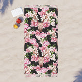 Deer Woman Black - Boho Beach Cloth