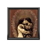 Qunukamken Sweethearts - Indigenous Art Nouveau Jewelry Box