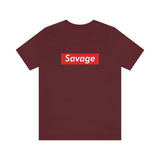 Savage - Unisex Jersey Short Sleeve Tee
