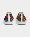 Sacred Baskets - Indigenous Street-wear Women's Slip-On Flyknit Shoe