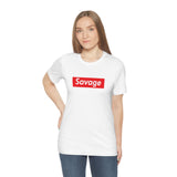 Savage - Unisex Jersey Short Sleeve Tee
