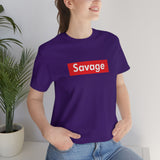 Savage - Unisex Jersey Short Sleeve Tee