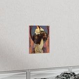 Indigenous Goddess Gang - Huntress - Premium Matte Vertical Posters - Indigenous Art Nouveau