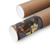 Indigenous Goddess Gang - Huntress - Premium Matte Vertical Posters - Indigenous Art Nouveau