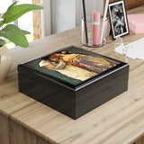 Moo 'Ams Ni Stinta Sweethearts - Indigenous Art Nouveau Jewelry Box