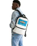 Shawnee Tribe Flag Small Canvas Backpack