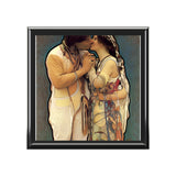 Ayóó'áníínísh'ní Sweethearts - Indigenous Art Nouveau - Jewelry Box