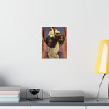 Indigenous Goddess Gang - Huntress - Premium Matte Vertical Posters - Indigenous Art Nouveau