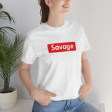 Savage - Unisex Jersey Short Sleeve Tee