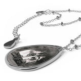Wagon Burner - Oval Necklace
