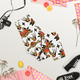 Land Back - American Traditional Tattoo Style - Capri Leggings