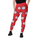 Wabanaki Star - Crossover Leggings with Pockets