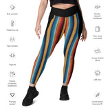 Jorongo / Serape -  Crossover leggings with pockets