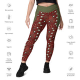 Nayenezgani  - Crossover Leggings with Pockets