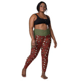 Nayenezgani  - Crossover Leggings with Pockets