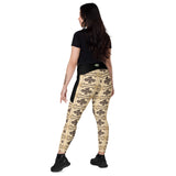 Pacific Northwest Eagle - Crossover Leggings with Pockets