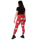 Wabanaki Star - Crossover Leggings with Pockets