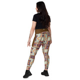 Dry Grass - Crossover Leggings w/ Pockets