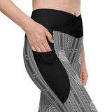 Gila - Crossover Leggings with Pockets
