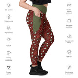 Nayenezgani  - Crossover Leggings with Pockets