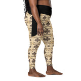 Pacific Northwest Eagle - Crossover Leggings with Pockets