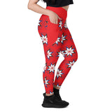 Wabanaki Star - Crossover Leggings with Pockets