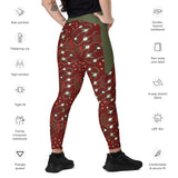 Nayenezgani  - Crossover Leggings with Pockets