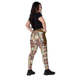 Dry Grass - Crossover Leggings w/ Pockets