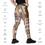 Dry Grass - Crossover Leggings w/ Pockets