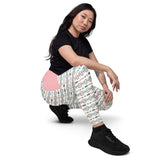 Lola - Sugar Skulls - Crossover Leggings with Pockets