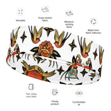 Land Back - American Traditional Tattoo Style - Headband