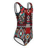 Four Corners -  Print Kids Swimsuit