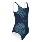 ᏩᏂᎨ ᎠᏣᏗ Tribal Jellyfish Design - Kids Swimsuit